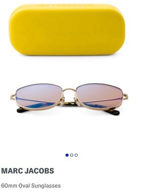 Marc Jacobs 60mm polarized sunglasses , new in box